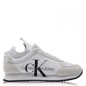 Calvin Klein Jeans Jemmy Low Top Suede Trainers - White