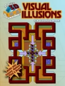 3-D Coloring Book - Visual Illusions