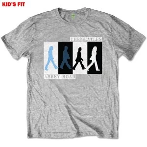 The Beatles - Abbey Road Colours Crossing Kids 3 - 4 Years T-Shirt - Grey