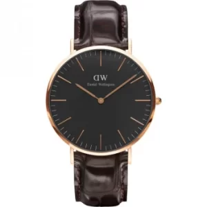 Unisex Daniel Wellington Classic Black York Watch 40mm Watch