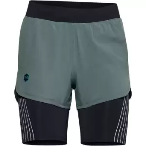 Under Armour Rush Run 2 Shorts Womens - Green