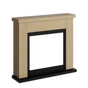 Tagu Frode Electric Fireplace - Natural Oak Mantel Only No Plug