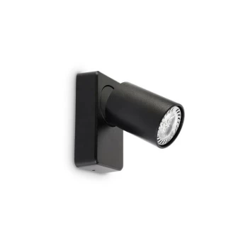 Ideal Lux RUDY - Indoor Spotlight Wall Lamp 1 Light Black, GU10