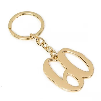 Signography Gold Metal Keyring - 60