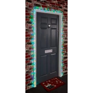 Premier Decorations 5.5M Garland Door Light with 800 Multi LEDs