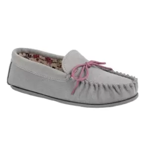 Mokkers Womens/Ladies Lily Slip On Slippers (8 UK) (Grey)