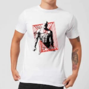 Marvel Knights Daredevil Cage Mens T-Shirt - White - M