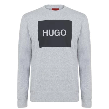 Hugo Boss Duragol Large Logo Sweatshirt Grey Size L Men