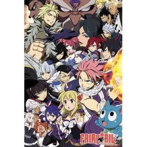 Fairy Tail Season 6 Key Art Maxi Poster