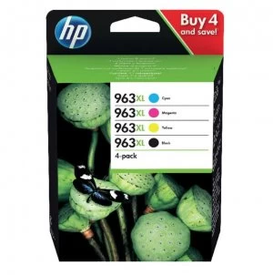 HP 963XL Black and Tri Colour Ink Cartridge