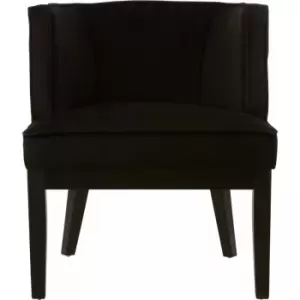 Daxton Black Rounded Chair - Premier Housewares