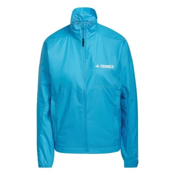 adidas Terrex Multi Wind Jacket Womens - App Sky Rush