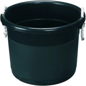 Wickes Black Storage Bucket - 69L