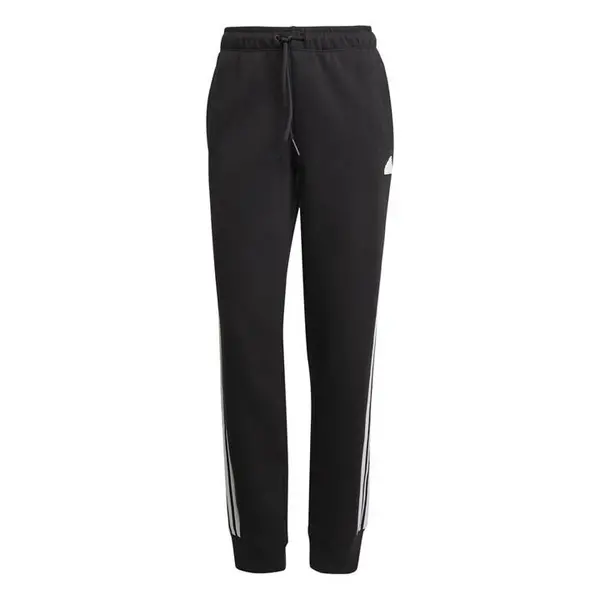 adidas Future Icons 3 Stripe Regular Fit Tracksuit Bottom Womens Performance Tracksuit Bottoms 6 (XXS) Black 45284303270