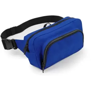 BagBase Organiser Belt / Waistpack Bag (2.5 Litres) (Pack of 2) (One Size) (Bright Royal)