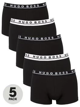 Hugo Boss 5 Pack Trunks Black Size L Men