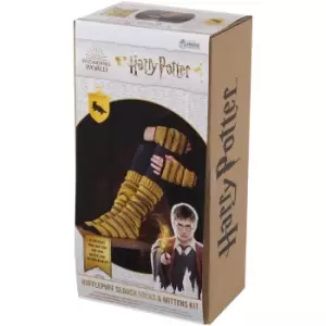 Eaglemoss Hufflepuff Mittens & Slouch Socks Knit Kit