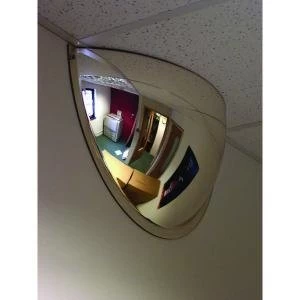 Securikey Convex Half Face Dome Mirror 600 x 300mm M18535H