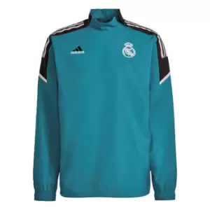 adidas Real Madrid Condivo Hybrid Top Mens - Blue