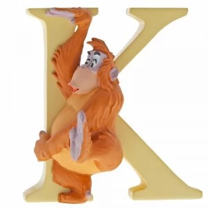 Letter K King Louie (Jungle Book) Figurine