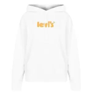 Levis Poster Logo Hoodie - White