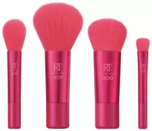 Real Techniques Mini Mistle Glow Brush Set of 4