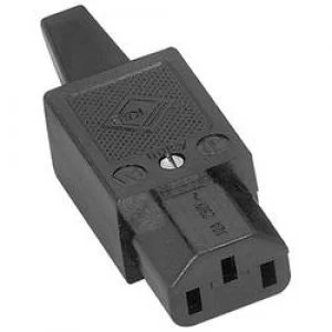 IEC connector C13 Series mains connectors 43R Socket straight