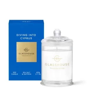 Glasshouse Diving into Cyprus Candle 60g