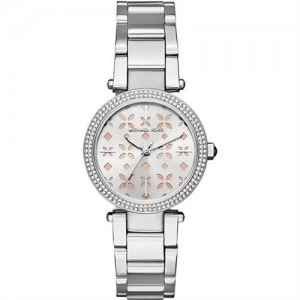 Michael Kors Ladies Mini Parker Stainless Steel Watch - MK6483