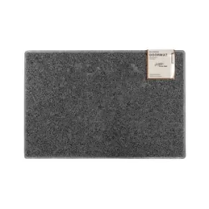 Oseasons Plain Medium Doormat - Grey