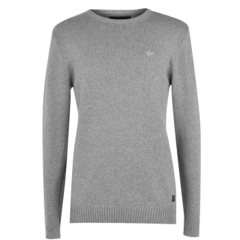 Firetrap Galaxade Knit Jumper Mens - Grey