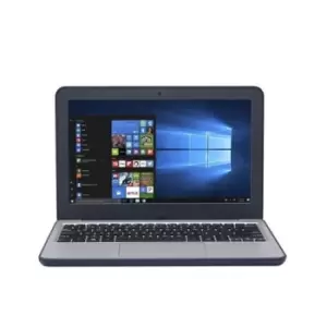 ASUS VivoBook W202NA Notebook 29.5cm (11.6") HD Intel Celeron 4GB DDR4-SDRAM 64GB SSD WiFi 5 (802.11ac) Windows 10 Pro Black