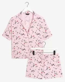 Ann Summers Love Note Revere PJ Set