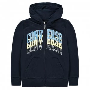 Converse Zip Hoodie Juniors - Obsidian