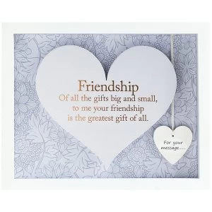 Said with Sentiment Rectangular Heart Frames Friendship