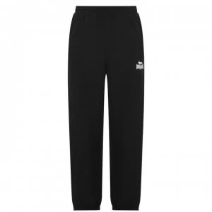 Lonsdale Closed Hem Woven Pants Junior Boys - Black