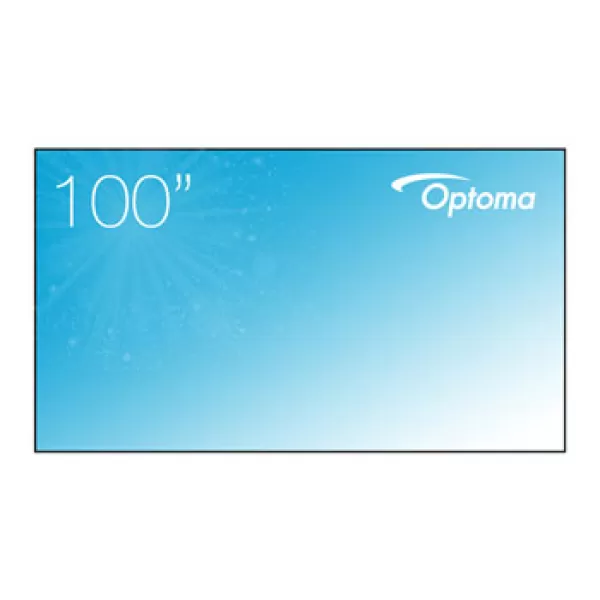 Optoma 100" Ambient Light Reflective Screen