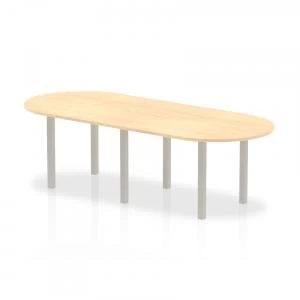 Trexus Boardroom Table 2400x1200x730mm Maple Ref I000264