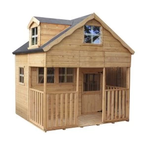 Mercia Double Storey Playhouse with Dorma Window