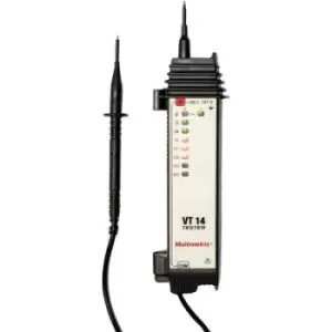 Multimetrix VT 14 Two-pole voltage tester CAT III 600 V LED