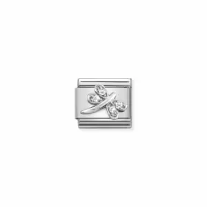 Nomination 330304/38 Composable CL SYMBOLS Steel Cubic Jewellery