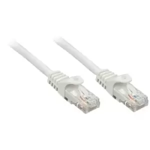 LINDY 48404 RJ45 Network cable, patch cable CAT 5e U/UTP 5m Grey