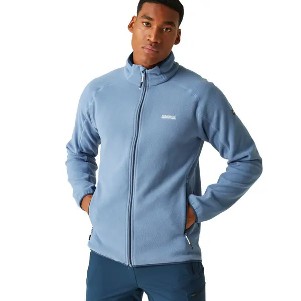 Regatta Mens Hadfield Full Zip Micro Fleece Jacket L - Chest 41-42' (104-106.5cm)