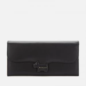 Radley Womens Radley Crest Large Flapover Matinee Purse - Black