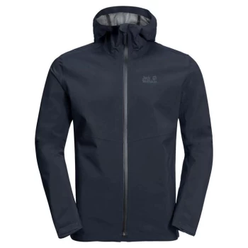 Jack Wolfskin Pack Waterproof Jacket - Blue