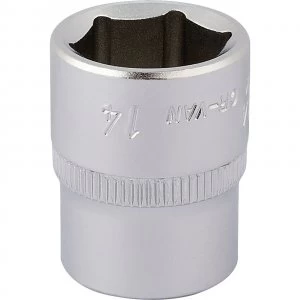 Elora 1/4" Drive Hexagon Socket Metric 1/4" 14mm