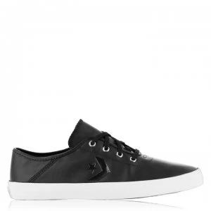 Converse OX Costa PU Trainers Womens - Black/White