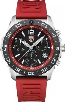 Luminox Watch Sea Pacific Diver Chronograph 3140 Black Red