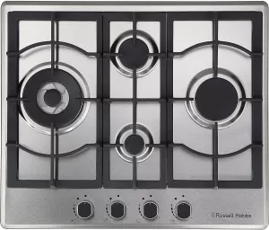 Russell Hobbs RH60GH403SS 4 Burner Gas Hob