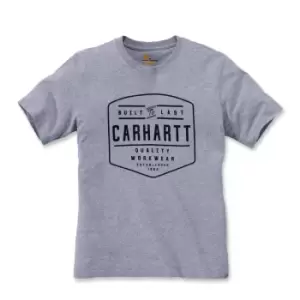 Carhartt Mens Build By Hand Short Sleeve Cotton T Shirt Tee XS - Chest 30-32' (76-81cm)